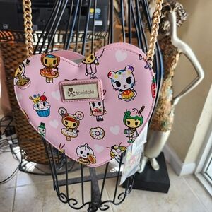 Tokidoki Fall 2019 Toki Takeout Heart Shaped Crossbody NEW